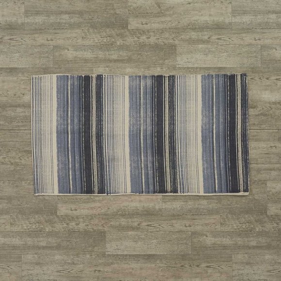 Paintbrush Stripe Rug 4x6